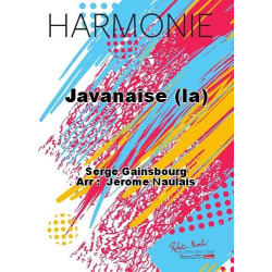         La Javanaise - Serge Gainsbourg / Arr. Jérôme Naulais
    