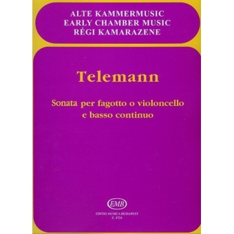 Sonate Es-Dur für Fagott (Vc) und Klavier