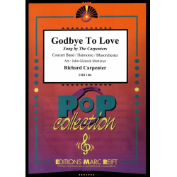         Goodbye To Love - J. Bettis & R. Carpenter / Arr. John Glenesk Mortimer
    