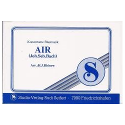         Air - Johann Sebastian Bach / Arr. Hans-Joachim Rhinow
    