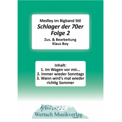         Schlager der 70er (Folge 2) (Medley) - Diverse / Arr. Klaus Boy
    