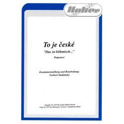         To je ceske (Das ist Böhmisch) - Diverse / Arr. Norbert Studnitzky
    