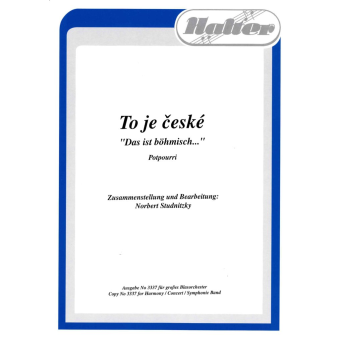 To je ceske (Das ist Böhmisch)