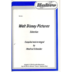         Walt Disney Pictures (Potpourri) - Alan Menken / Arr. Manfred Schneider
    