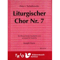         Liturgischer Chor No. 7 - Piotr Ilich Tchaikowsky (Pyotr Peter Ilyich Iljitsch Tschaikovsky) / Arr. Joseph Kanz
    