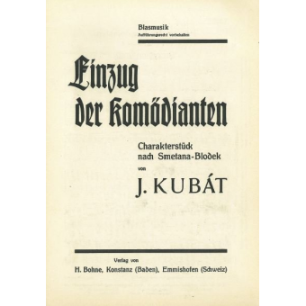 Einzug der Komödianten (Charakterstück)
