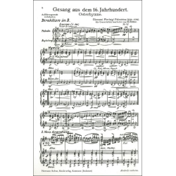         Gesang aus dem 16. Jahrhundert (Osterhymne) - Giovanni da Palestrina / Arr. Herrmann Bohne
    