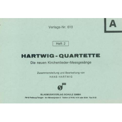         Vier Grablieder (aus "Hartwig-Quartette") (Stimmen) - Hans Hartwig / Arr. Hans Hartwig
    