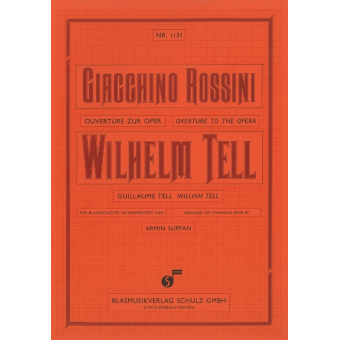 Wilhelm Tell (Ouvertüre mit Partitur)