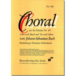         Choral aus der Kantate Nr. 147 - Johann Sebastian Bach / Arr. Hermann Kahlenbach
    