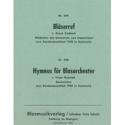         Bläserruf / Hymnus für Blasorchester - Hugo Rudolph
    