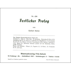         Festlicher Prolog - Gerbert Mutter
    