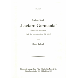         Laetare Germania (Festliche Musik nach der gregorianischen Zeit {1300}) - Hugo Rudolph
    