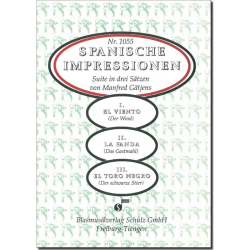         Spanische Impressionen (3 Sätze, auch einzeln spielbar) - Manfred Gätjens
    