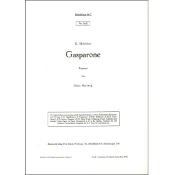         Gasparone - Carl Millöcker / Arr. Hans Hartwig
    