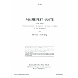         Musikfest-Suite (in 4 Sätzen) - Dieter Herborg
    