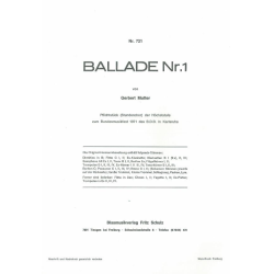         Ballade Nr.1 - Gerbert Mutter
    