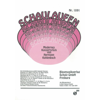 Schaulaufen (modernes Konzertstück)