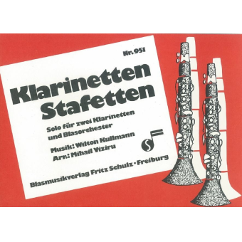 Klarinetten-Stafetten (Solo f. 2 Klarinetten und BLO)