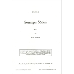         Sonniger Süden (Konzertwalzer) - Hans Hartwig
    