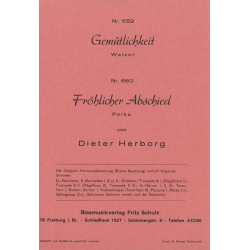         Gemütlichkeit / Fröhlicher Abschied - Manfred Hefner / Arr. Dieter Herborg
    