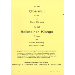         Übermut / Beilsteiner Klänge - Dieter Herborg / Arr. Alfred Kluten
    