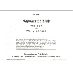         Schwarzwaldluft - Willy Lange
    