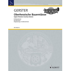         Oberhessische Bauerntänze (Direktion) - Ottmar Gerster / Arr. Norbert Studnitzky
    