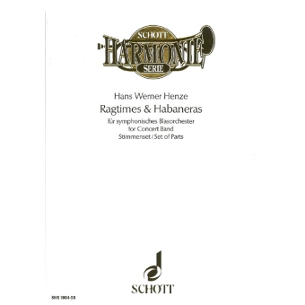 Ragtimes & Habaneras (Stimmenset)