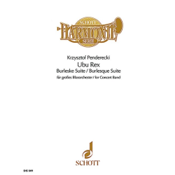         Ubu Rex (Burleske Suite)   (Partitur) - Krzysztof Penderecki / Arr. Henning Brauel
    