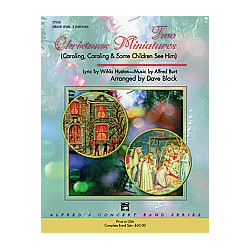         Two Christmas Miniatures (concert band) - Alfred Burt / Arr. Dave Black
    