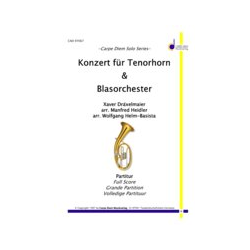         Konzertstück für Tenorhorn & Blasorchester (Concerto for Euphonium & Windband) - Xaver Dräxlmeier / Arr. Wolfgang Helm-Basista
    