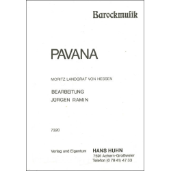         Pavana - Moritz Landgraf von Hessen / Arr. Jürgen Ramin
    