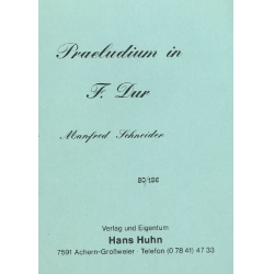         Präludium F-Dur - Manfred Schneider
    