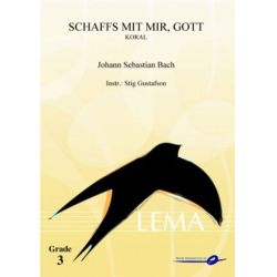         Schaff's mit mir, Gott - Johann Sebastian Bach / Arr. Stig Gustafson
    