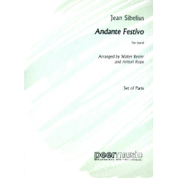         Andante Festivo (Stimmensatz) - Jean Sibelius / Arr. Walter Beeler
    