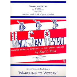         Uncle Sam A-Strut Book - Conductor book - Karl Lawrence King
    