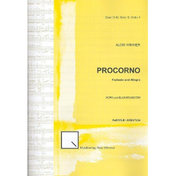         Procorno (Fantasie und Allegro)  (Horn und Blasorchester) - Alois Wimmer
    