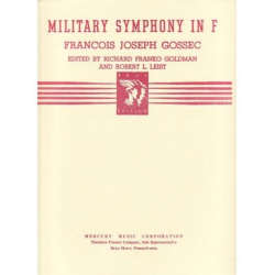         Military Symphony in F - François-Joseph Gossec / Arr. Richard Franko Goldman
    