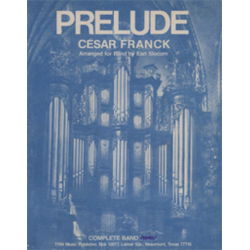         Prelude - César Franck / Arr. Earl Slocum
    
