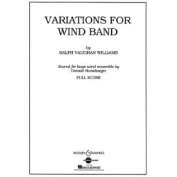         Variations for Wind Band - Ralph Vaughan Williams / Arr. Donald R. Hunsberger
    