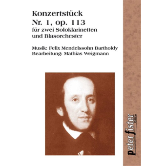 Konzertstück Nr. 1 für 2 Klarinetten & BLO, op. 113, Nr.1