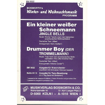 Jingle Bells (Ein kleiner weißer Schneemann) / Drummer Boy (Der Trommelmann)