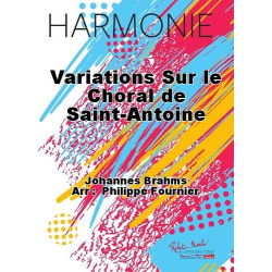         Variations sur le Choral de Saint-Antoine - Johannes Brahms / Arr. P. Fournier
    