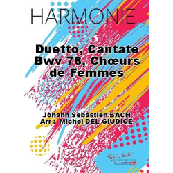         Duetto (Cantate BWV 78) - Johann Sebastian Bach / Arr. Michel Delgiudice
    