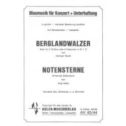         Berglandwalzer (für Posaunen und Tenöre mit Orchester) - Heribert Raich
    