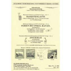         Ferien bei Onkel Rafael (Konzertwalzer) - Ali Brezovsky / Arr. Adam Hudec
    