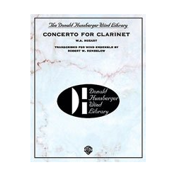         Concerto for Clarinet, KV 622 - Wolfgang Amadeus Mozart / Arr. Robert W. Rumbelow
    