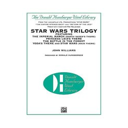        Star Wars® Trilogy (Imperial March, Princess Leia's Theme, The Battle in the Forest, Yoda's Theme, Star Wars Main Theme) - John Williams / Arr. Donald R. Hunsberger
    