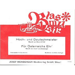         Hoch- und Deutschmeister-Marsch / Für Österreichs Ehr' - Dominik Ertl / Arr. Hans Ahninger
    
